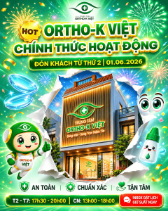 Phòng khám mắt trung tâm Ortho-K Việt chính thức đi vào hoạt động